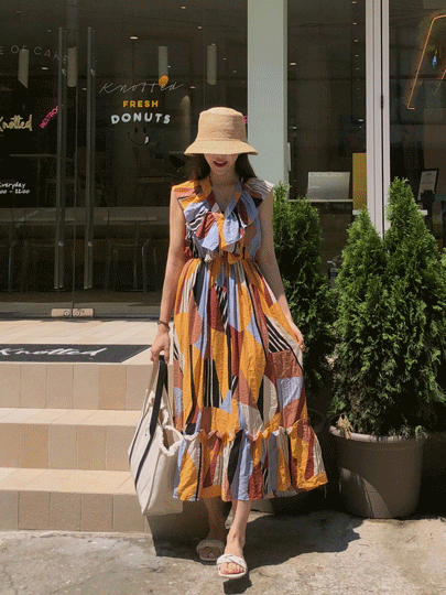 여름수채화 dress
